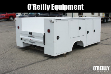 New 2025 DuraMag Aluminum Service Body - DRW - Fits 84" C/A - Cab & Chassis Frame
