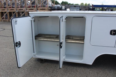 New 2025 DuraMag Aluminum Service Body - DRW - Fits 84" C/A - Cab & Chassis Frame