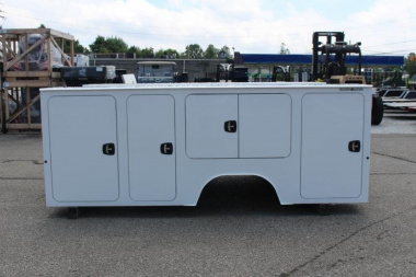 New 2025 DuraMag Aluminum Service Body - DRW - Fits 84" C/A - Cab & Chassis Frame