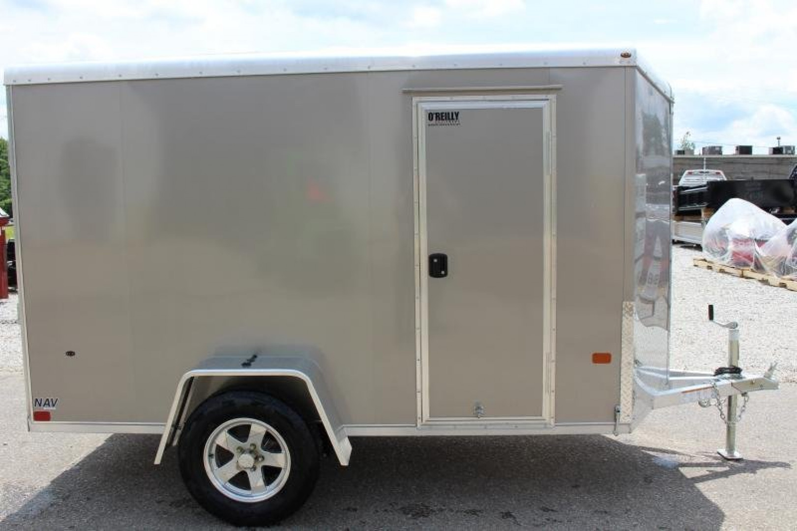 New 2025 NEO Trailers NAV 5' x 10' Aluminum Enclosed Cargo Trailer - Ramp Door - 6' INTERIOR HEIGHT - 2500# GVW
