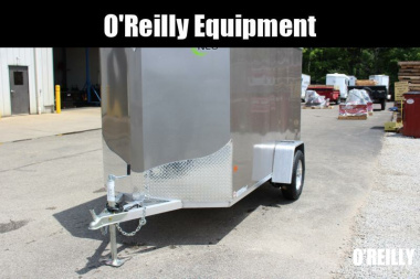 New 2025 NEO Trailers NAV 5' x 10' Aluminum Enclosed Cargo Trailer - Ramp Door - 6' INTERIOR HEIGHT - 2500# GVW