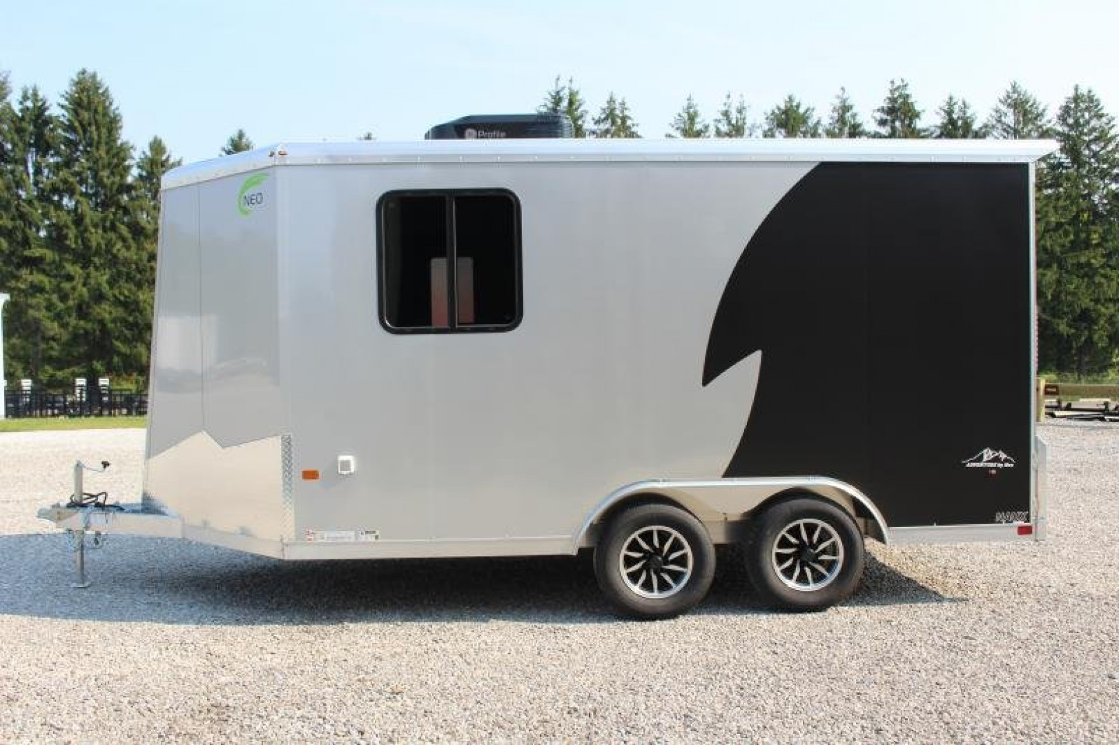 New 2025 NEO Trailers NAUX 8.5' x 14' Aluminum UTV Hauler X Enclosed Trailer - Ramp Door - 7' Interior Height - 7000# GVW