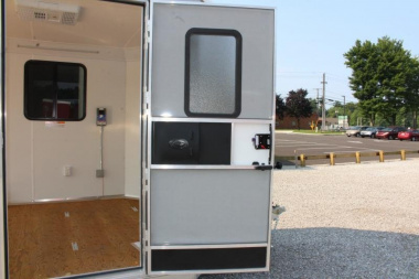 New 2025 NEO Trailers NAUX 8.5' x 14' Aluminum UTV Hauler X Enclosed Trailer - Ramp Door - 7' Interior Height - 7000# GVW