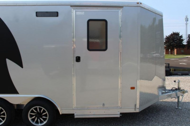 New 2025 NEO Trailers NAUX 8.5' x 14' Aluminum UTV Hauler X Enclosed Trailer - Ramp Door - 7' Interior Height - 7000# GVW