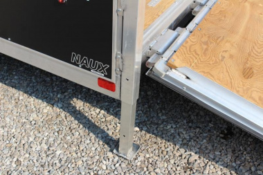 New 2025 NEO Trailers NAUX 8.5' x 14' Aluminum UTV Hauler X Enclosed Trailer - Ramp Door - 7' Interior Height - 7000# GVW