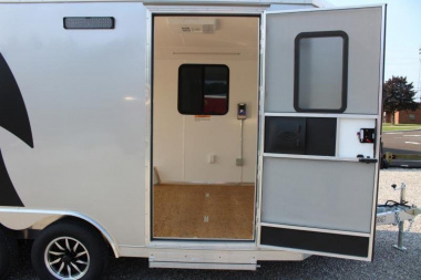 New 2025 NEO Trailers NAUX 8.5' x 14' Aluminum UTV Hauler X Enclosed Trailer - Ramp Door - 7' Interior Height - 7000# GVW
