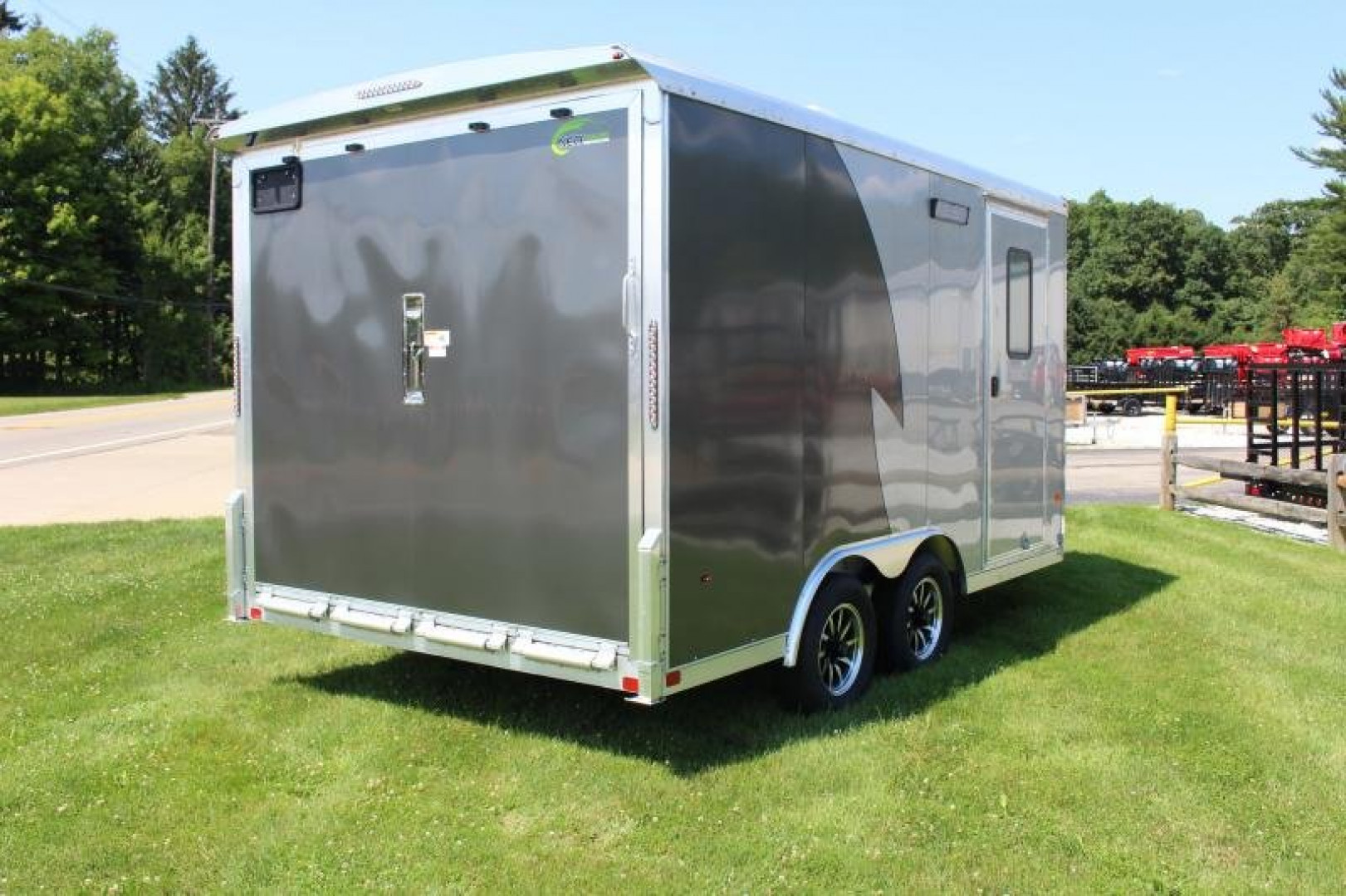 New 2025 NEO Trailers NAUX 8.5' x 14' Aluminum UTV Hauler X Enclosed Trailer - Ramp Door - 7' Interior Height - 7000# GVW