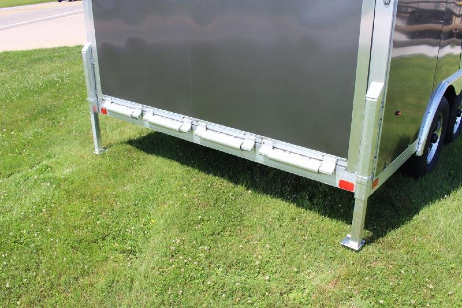New 2025 NEO Trailers NAUX 8.5' x 14' Aluminum UTV Hauler X Enclosed Trailer - Ramp Door - 7' Interior Height - 7000# GVW