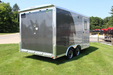 New 2025 NEO Trailers NAUX 8.5' x 14' Aluminum UTV Hauler X Enclosed Trailer - Ramp Door - 7' Interior Height - 7000# GVW