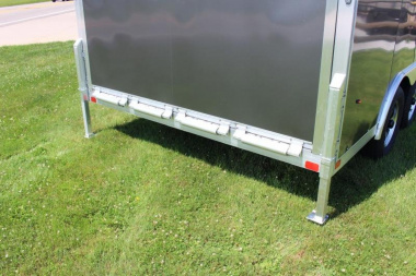 New 2025 NEO Trailers NAUX 8.5' x 14' Aluminum UTV Hauler X Enclosed Trailer - Ramp Door - 7' Interior Height - 7000# GVW