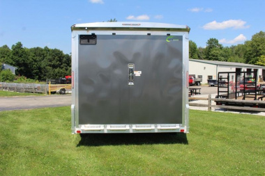 New 2025 NEO Trailers NAUX 8.5' x 14' Aluminum UTV Hauler X Enclosed Trailer - Ramp Door - 7' Interior Height - 7000# GVW