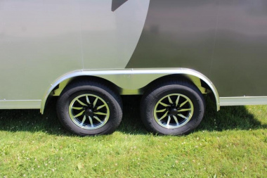 New 2025 NEO Trailers NAUX 8.5' x 14' Aluminum UTV Hauler X Enclosed Trailer - Ramp Door - 7' Interior Height - 7000# GVW