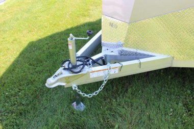 New 2025 NEO Trailers NAUX 8.5' x 14' Aluminum UTV Hauler X Enclosed Trailer - Ramp Door - 7' Interior Height - 7000# GVW