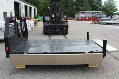 New 2024 SH Truck Bodies - Telescopic Hoist Dumping Flatbed - SRW Long Bed - Ram