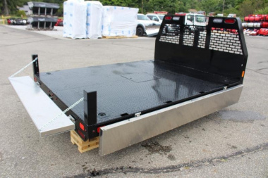 New 2024 SH Truck Bodies - Telescopic Hoist Dumping Flatbed - SRW Long Bed - Ram