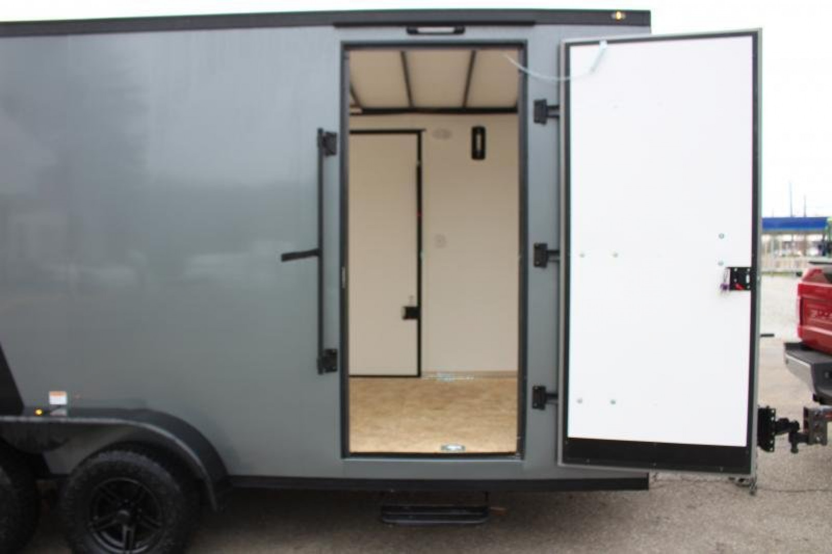 New 2024 Haul About Panther 7.5' x 16' Enclosed UTV Cargo Trailer - Escape Door -7' INTERIOR HEIGHT  - 7000# GVW