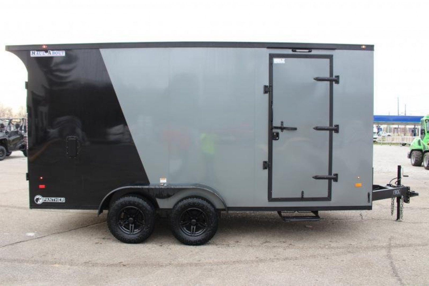 New 2024 Haul About Panther 7.5' x 16' Enclosed UTV Cargo Trailer - Escape Door -7' INTERIOR HEIGHT  - 7000# GVW