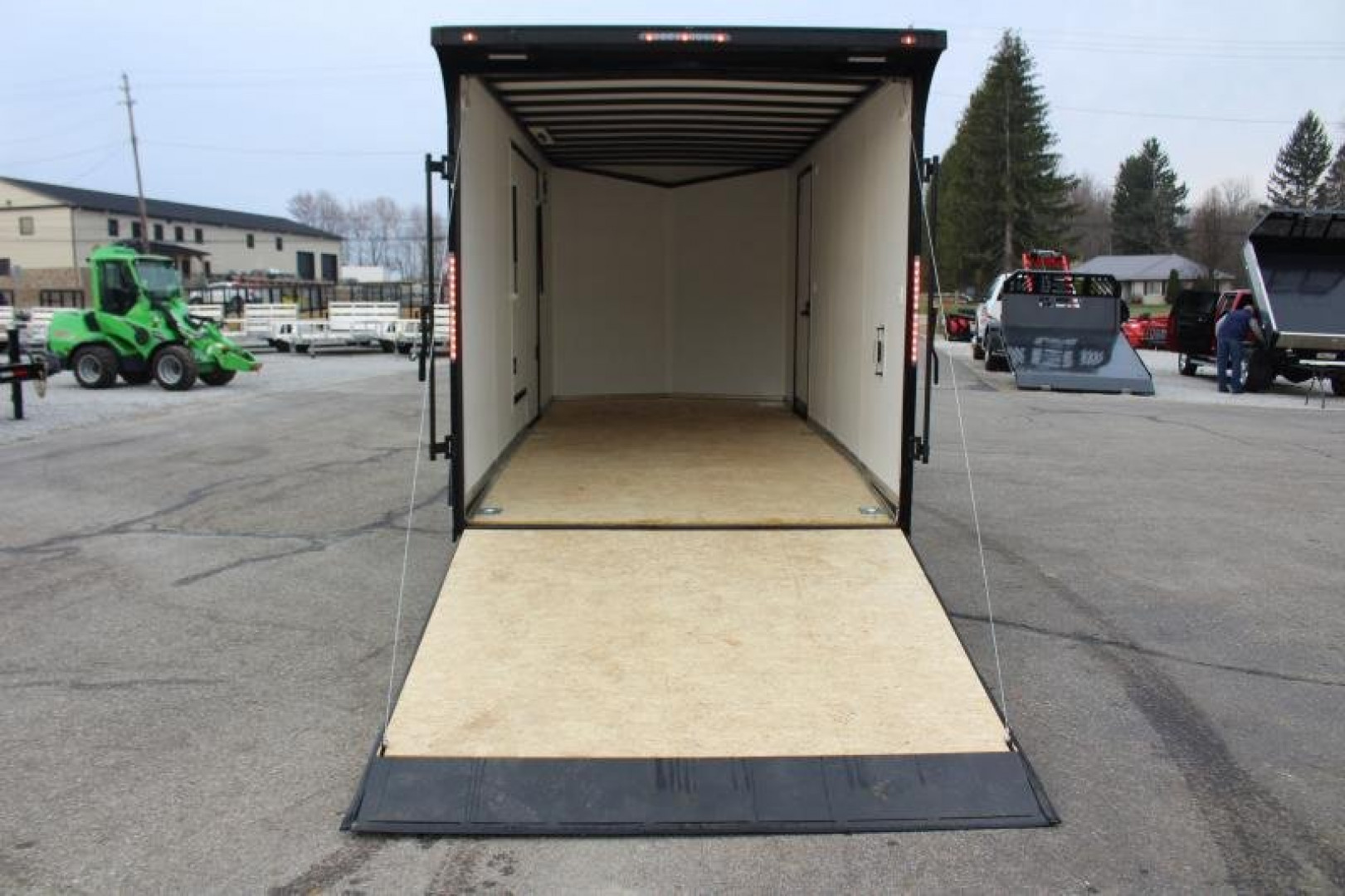 New 2024 Haul About Panther 7.5' x 16' Enclosed UTV Cargo Trailer - Escape Door -7' INTERIOR HEIGHT  - 7000# GVW