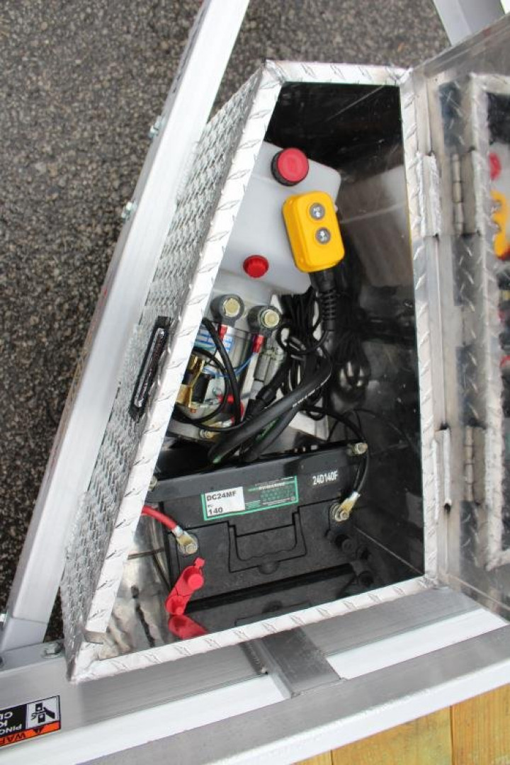 New 2024 H & H Trailer 6'10" x 18' Speed Loader Power Tilt Aluminum Car Hauler - 9900# GVW