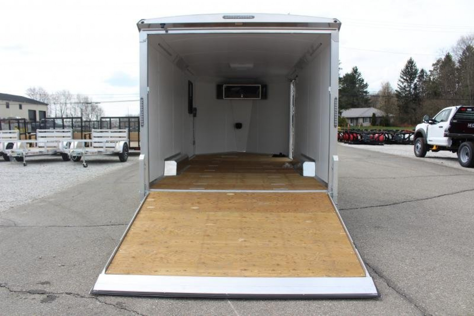 New 2024 NEO Trailers NAUX 8.5' x 18' Aluminum UTV Hauler X Enclosed Trailer - Ramp Door - 7' Interior Height - 7000# GVW