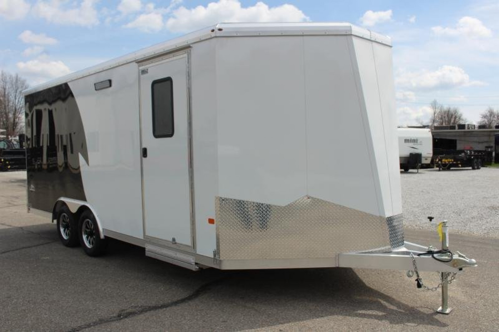 New 2024 NEO Trailers NAUX 8.5' x 18' Aluminum UTV Hauler X Enclosed Trailer - Ramp Door - 7' Interior Height - 7000# GVW