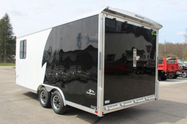 New 2024 NEO Trailers NAUX 8.5' x 18' Aluminum UTV Hauler X Enclosed Trailer - Ramp Door - 7' Interior Height - 7000# GVW