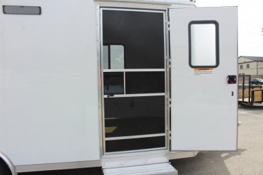New 2024 NEO Trailers NAUX 8.5' x 18' Aluminum UTV Hauler X Enclosed Trailer - Ramp Door - 7' Interior Height - 7000# GVW