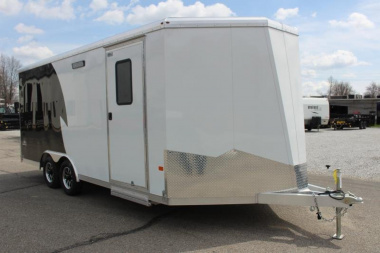 New 2024 NEO Trailers NAUX 8.5' x 18' Aluminum UTV Hauler X Enclosed Trailer - Ramp Door - 7' Interior Height - 7000# GVW