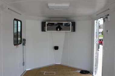 New 2024 NEO Trailers NAUX 8.5' x 18' Aluminum UTV Hauler X Enclosed Trailer - Ramp Door - 7' Interior Height - 7000# GVW