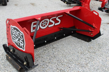 New 2023 BOSS 6' SK-R Rubber Edge Box Plow - Skid Steer