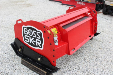 New 2023 BOSS 6' SK-R Rubber Edge Box Plow - Skid Steer