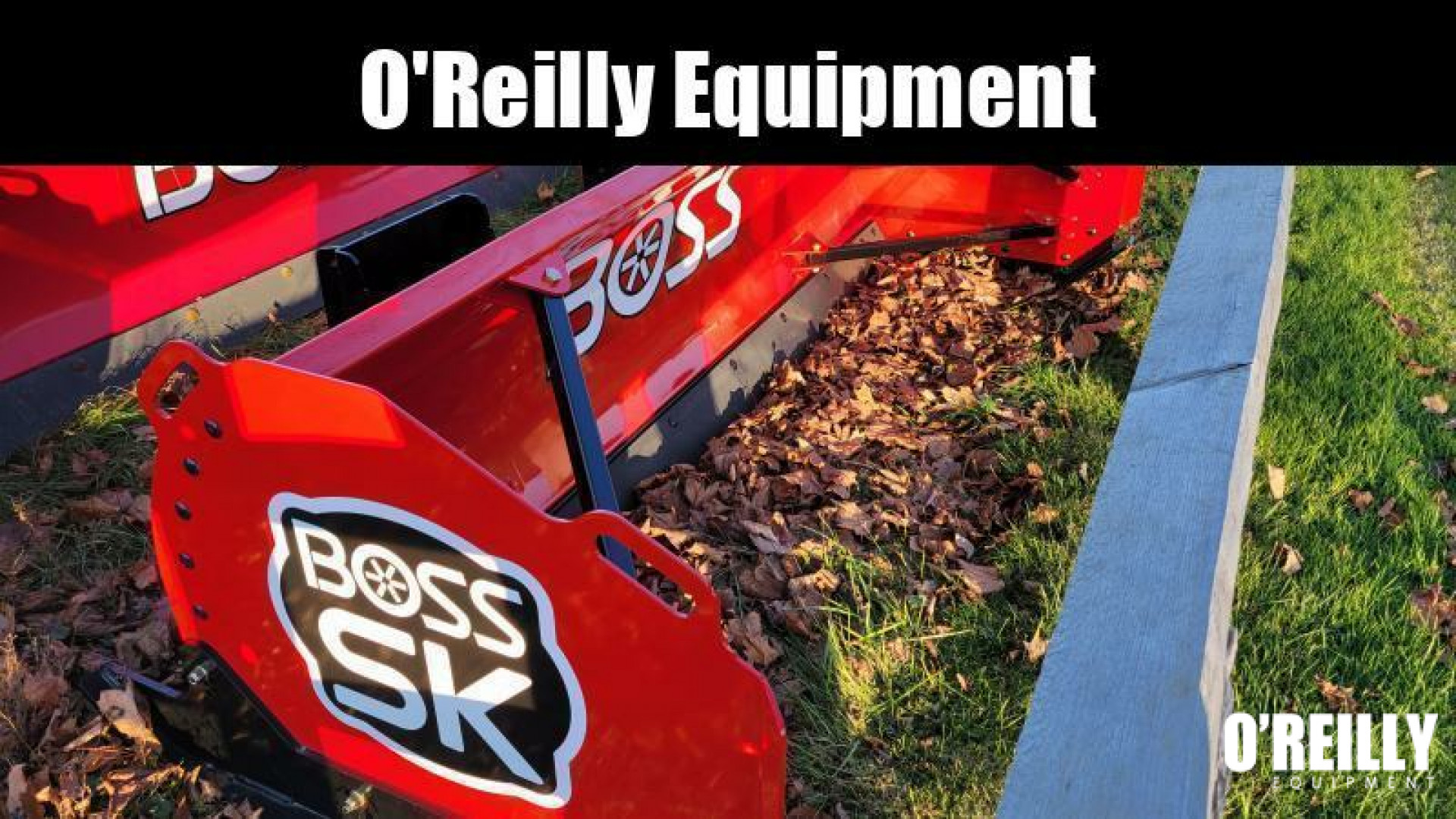 New 2023 BOSS 10' SK Steel Trip Edge Box Plow - Skid Steer