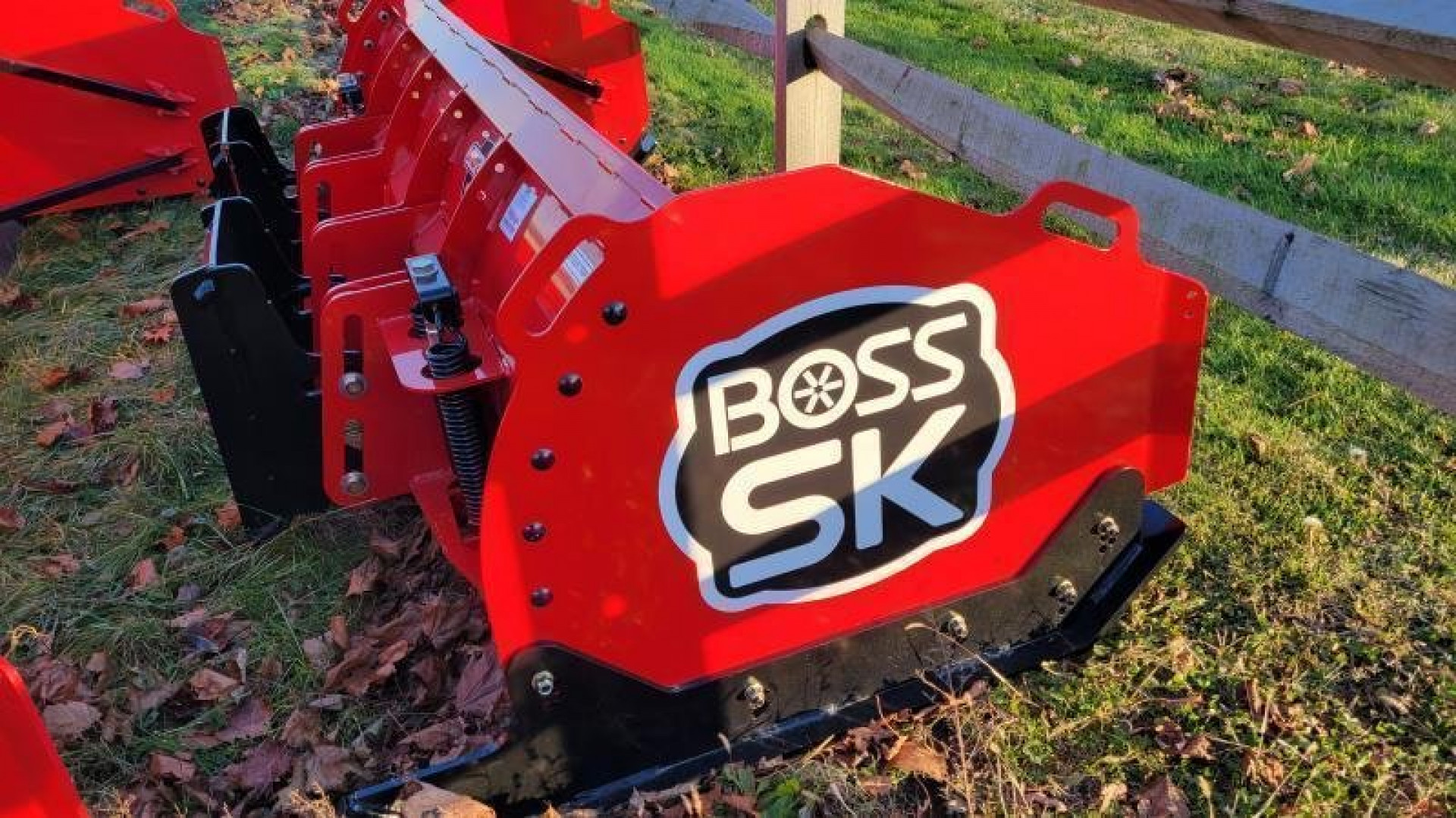 New 2023 BOSS 10' SK Steel Trip Edge Box Plow - Skid Steer