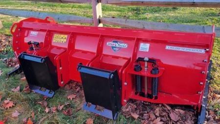 New 2023 BOSS 10' SK Steel Trip Edge Box Plow - Skid Steer