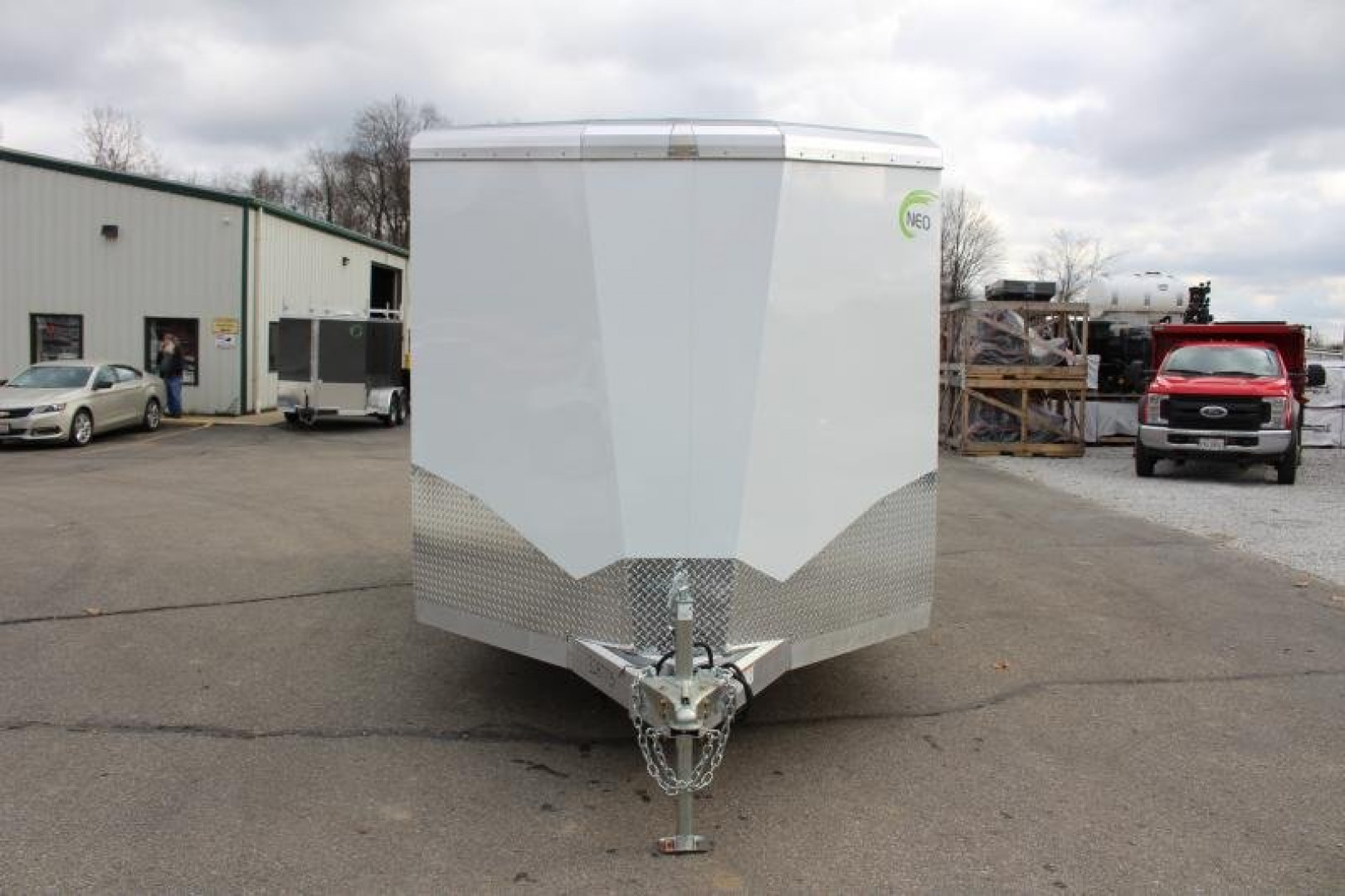 New 2024 NEO NHD 7.5' X 14' HD Aluminum Enclosed Cargo Trailer - Ramp Door - 6' 6" Interior Height - 9900# GVW