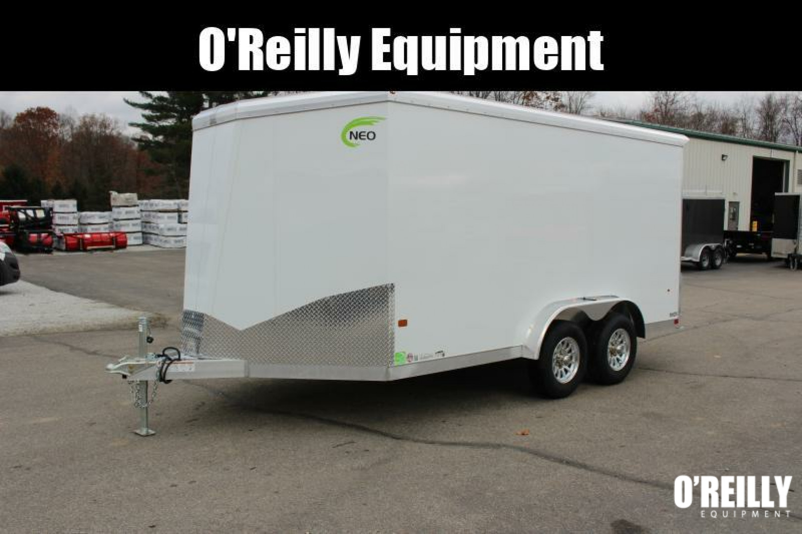 New 2024 NEO NHD 7.5' X 14' HD Aluminum Enclosed Cargo Trailer - Ramp Door - 6' 6" Interior Height - 9900# GVW