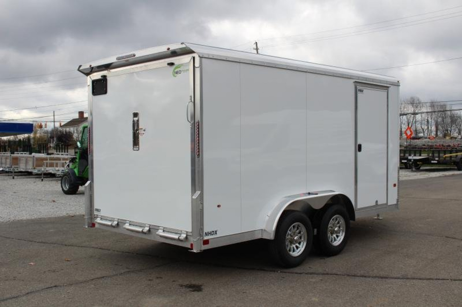New 2024 NEO NHD 7.5' X 14' HD Aluminum Enclosed Cargo Trailer - Ramp Door - 6' 6" Interior Height - 9900# GVW