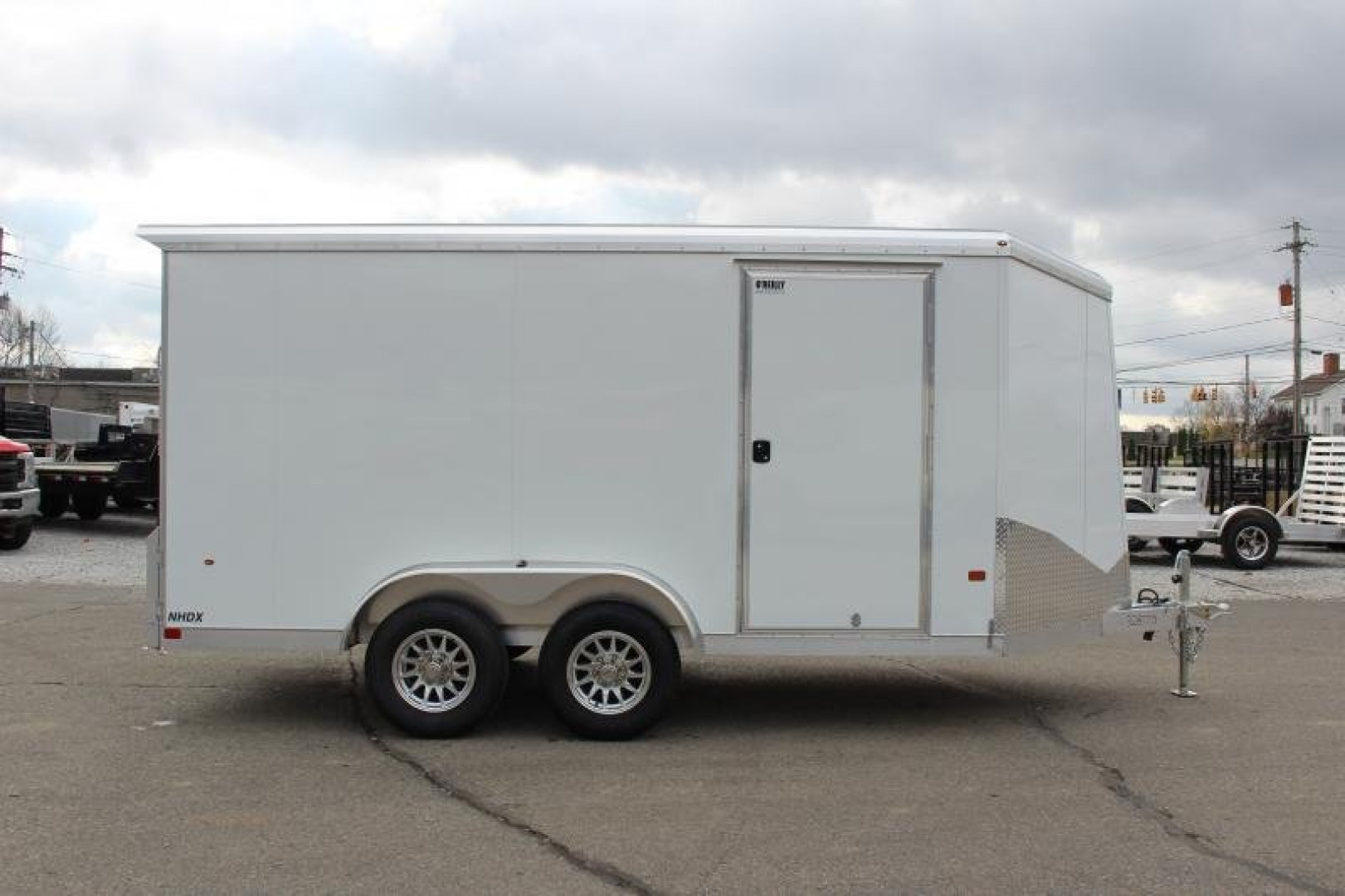 New 2024 NEO NHD 7.5' X 14' HD Aluminum Enclosed Cargo Trailer - Ramp Door - 6' 6" Interior Height - 9900# GVW