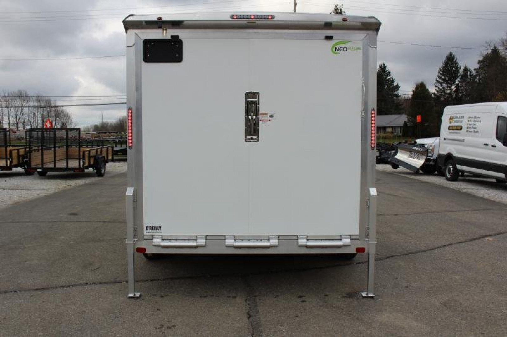 New 2024 NEO NHD 7.5' X 14' HD Aluminum Enclosed Cargo Trailer - Ramp Door - 6' 6" Interior Height - 9900# GVW