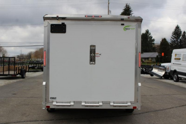 New 2024 NEO NHD 7.5' X 14' HD Aluminum Enclosed Cargo Trailer - Ramp Door - 6' 6" Interior Height - 9900# GVW