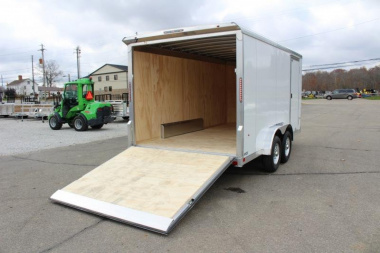 New 2024 NEO NHD 7.5' X 14' HD Aluminum Enclosed Cargo Trailer - Ramp Door - 6' 6" Interior Height - 9900# GVW