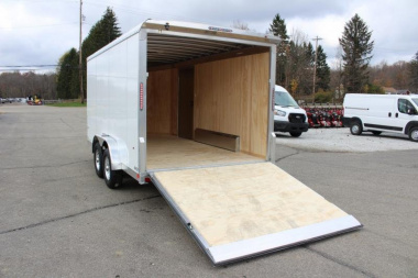New 2024 NEO NHD 7.5' X 14' HD Aluminum Enclosed Cargo Trailer - Ramp Door - 6' 6" Interior Height - 9900# GVW