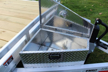 New 2024 H & H Trailer 7' x 18' Speed Loader Power Tilt Aluminum Car Hauler - 14000# GVW