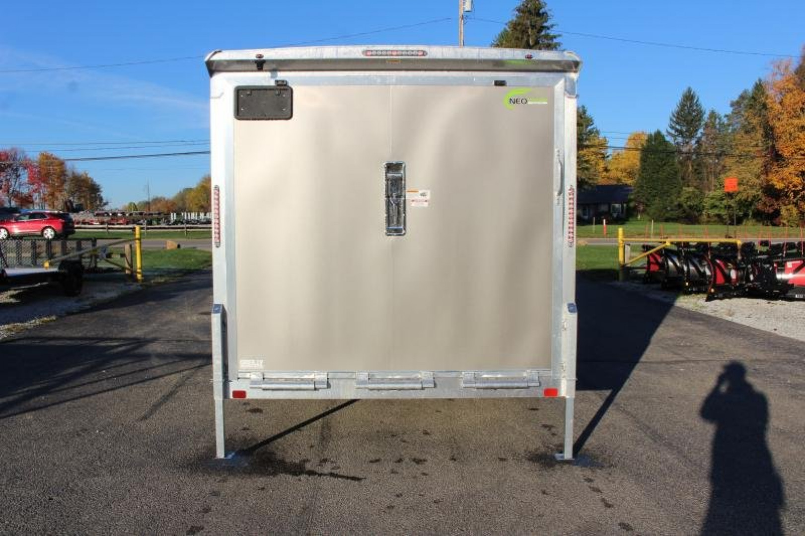 New 2024 NEO NHD 7.5' X 16'  HD Aluminum Enclosed Cargo Trailer - Ramp Door - 6' 6" Interior Height - 9900# GVW