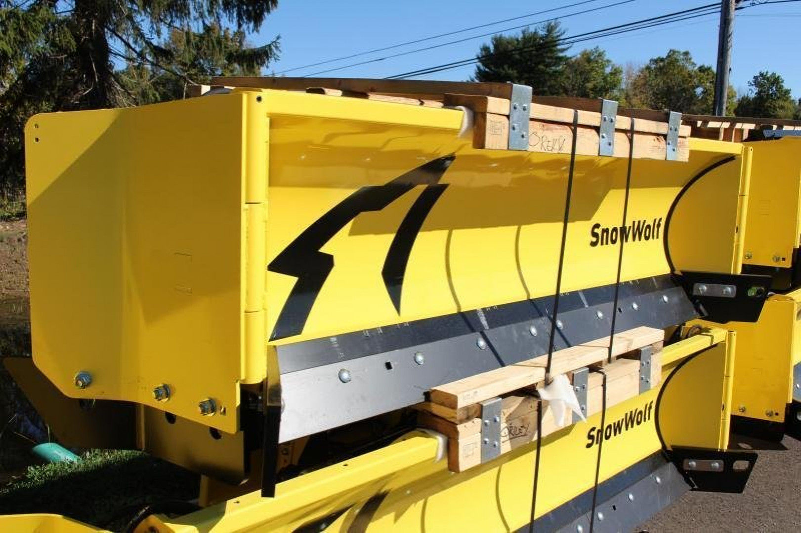 New 2023 SNOWWOLF QP-114A Snow Plow