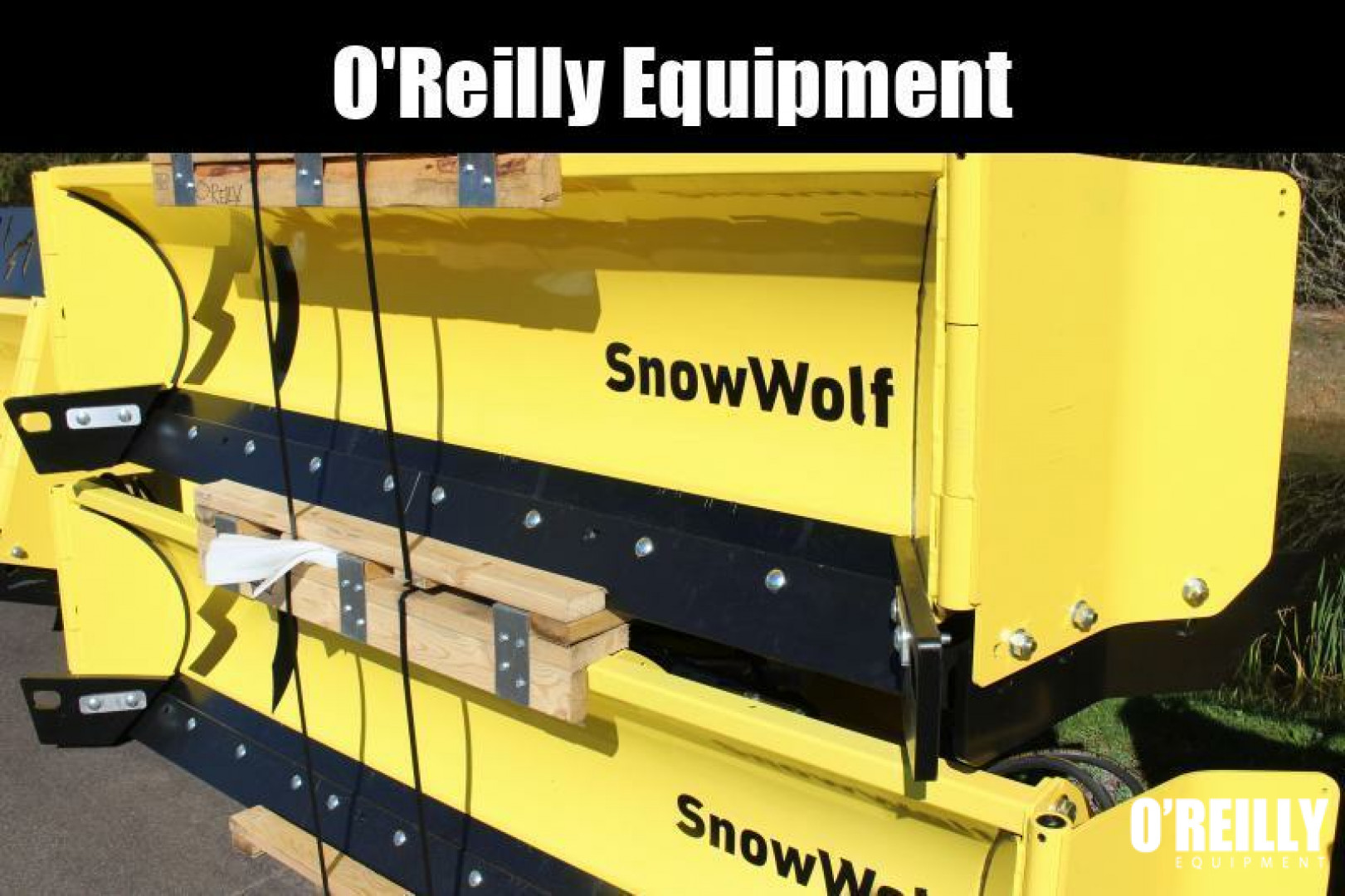 New 2023 SNOWWOLF QP-114A Snow Plow