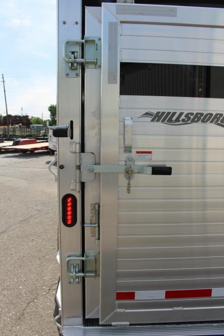 New 2023 Hillsboro Industries Endura 7' x 16' Stock / Stock Combo Trailer - 6'8" Tall