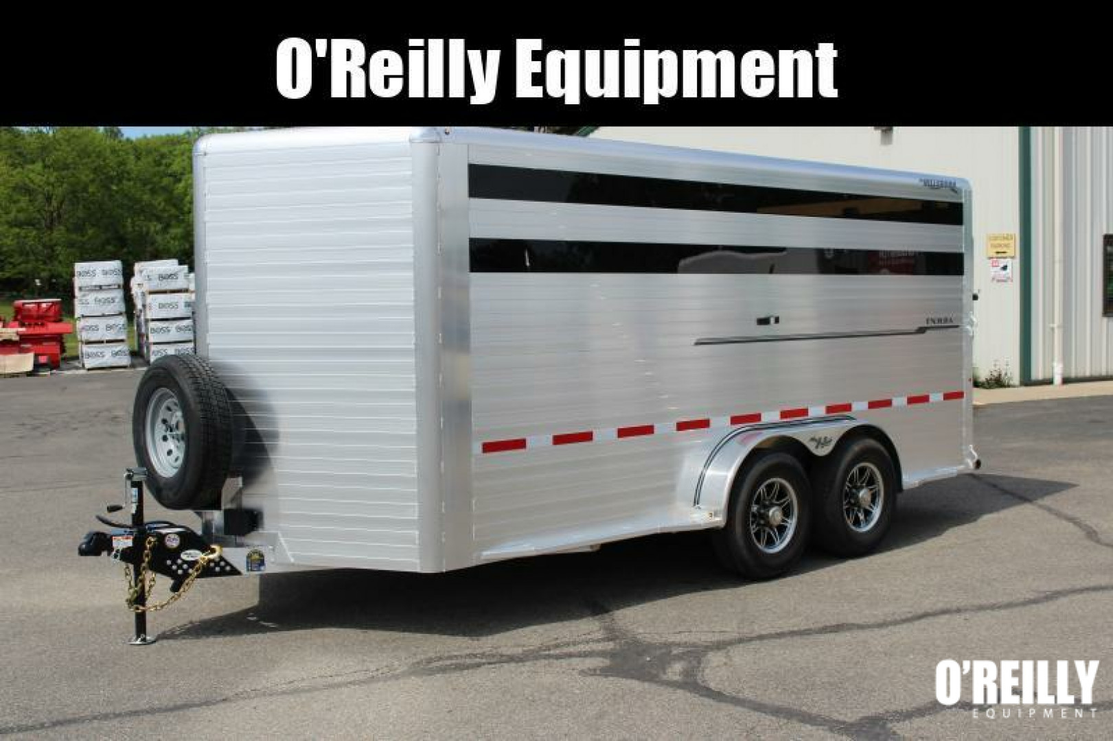 New 2023 Hillsboro Industries Endura 7' x 16' Stock / Stock Combo Trailer - 6'8" Tall