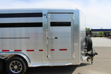 New 2023 Hillsboro Industries Endura 7' x 16' Stock / Stock Combo Trailer - 6'8" Tall