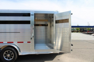 New 2023 Hillsboro Industries Endura 7' x 16' Stock / Stock Combo Trailer - 6'8" Tall